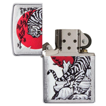 Zippo Benzinfeuerzeug Japan Tiger (200 Asian Tiger Design)