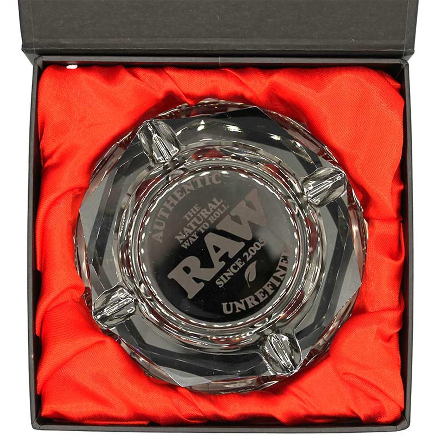 RAW Dark Side Glas Aschenbecher