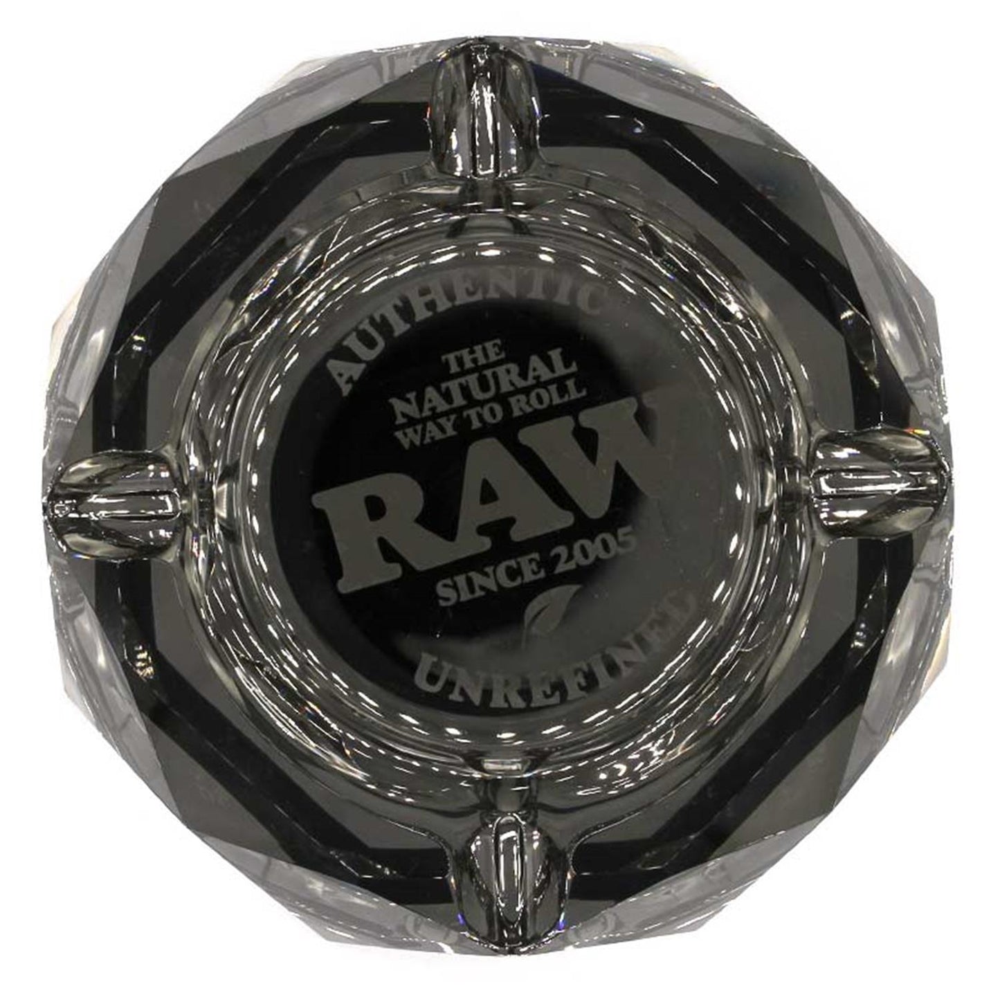 RAW Dark Side Glas Aschenbecher