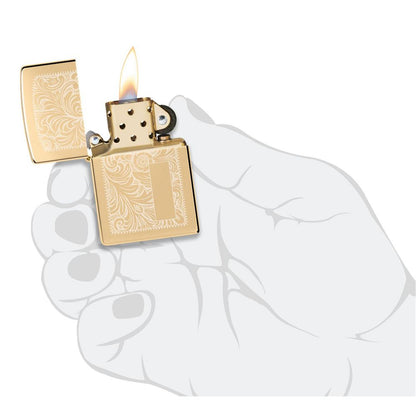Zippo Benzinfeuerzeug VENETIAN BRASS