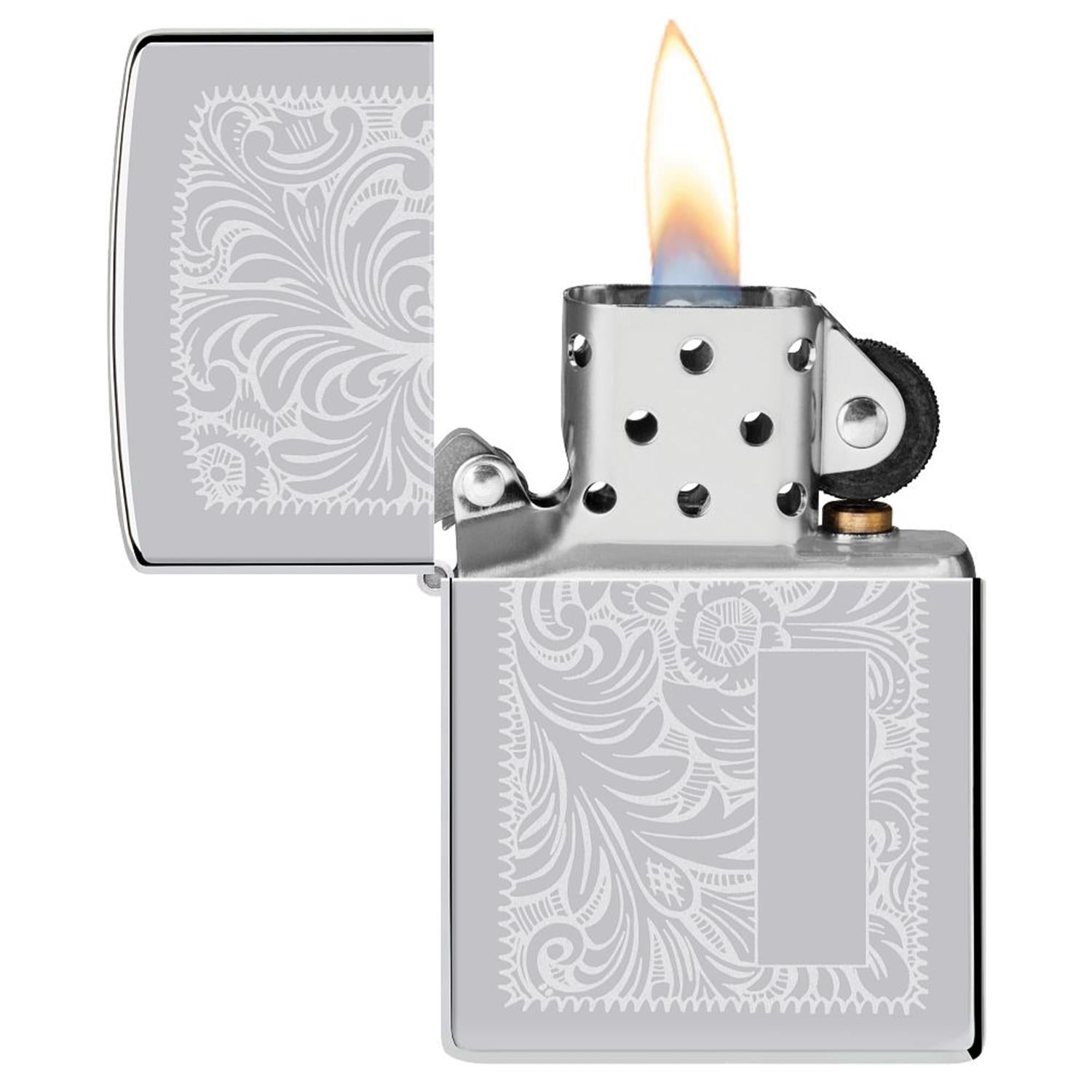 Zippo Benzinfeuerzeug VENETIAN CHROME