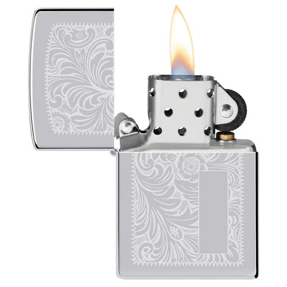Zippo Benzinfeuerzeug VENETIAN CHROME
