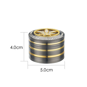 Champ High Grinder Bling Bling Leaf 4-teilig ø 50 mm
