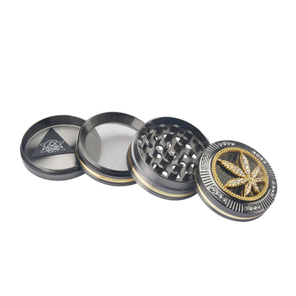 Champ High Grinder Bling Bling Leaf 4-teilig ø 50 mm