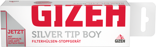 GIZEH Silver Tip Boy | Zigaretten-Stopfmaschine