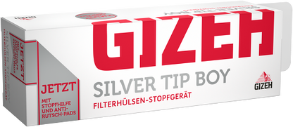 GIZEH Silver Tip Boy | Zigaretten-Stopfmaschine