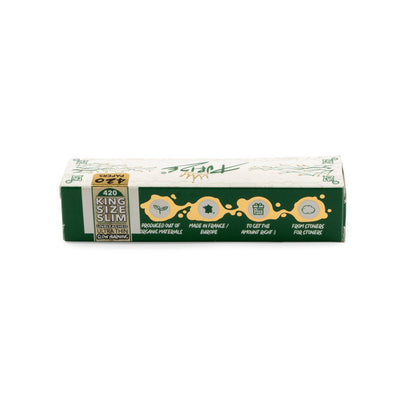 PURIZE King Size Slim Papers unbleached 420 Blatt
