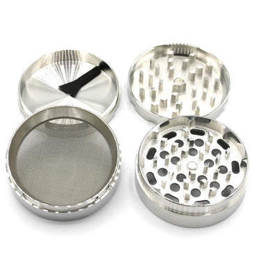 Grinder 4-teilig Aluminium silber ø 60 mm