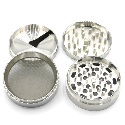 Grinder 4-teilig Aluminium silber ø 60 mm