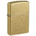 Zippo Benzinfeuerzeug Street Brass