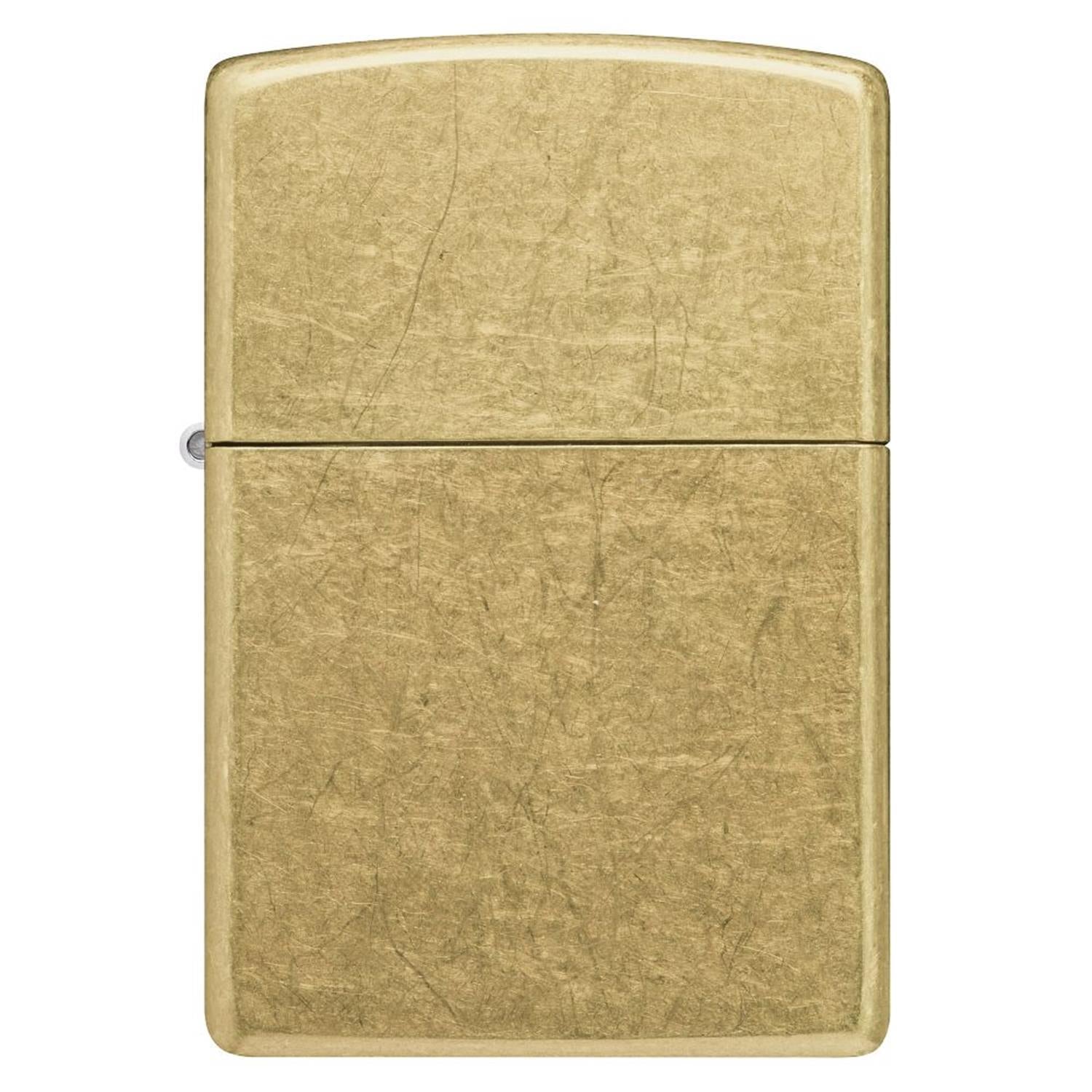 Zippo Benzinfeuerzeug Street Brass