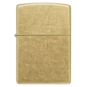 Zippo Benzinfeuerzeug Street Brass
