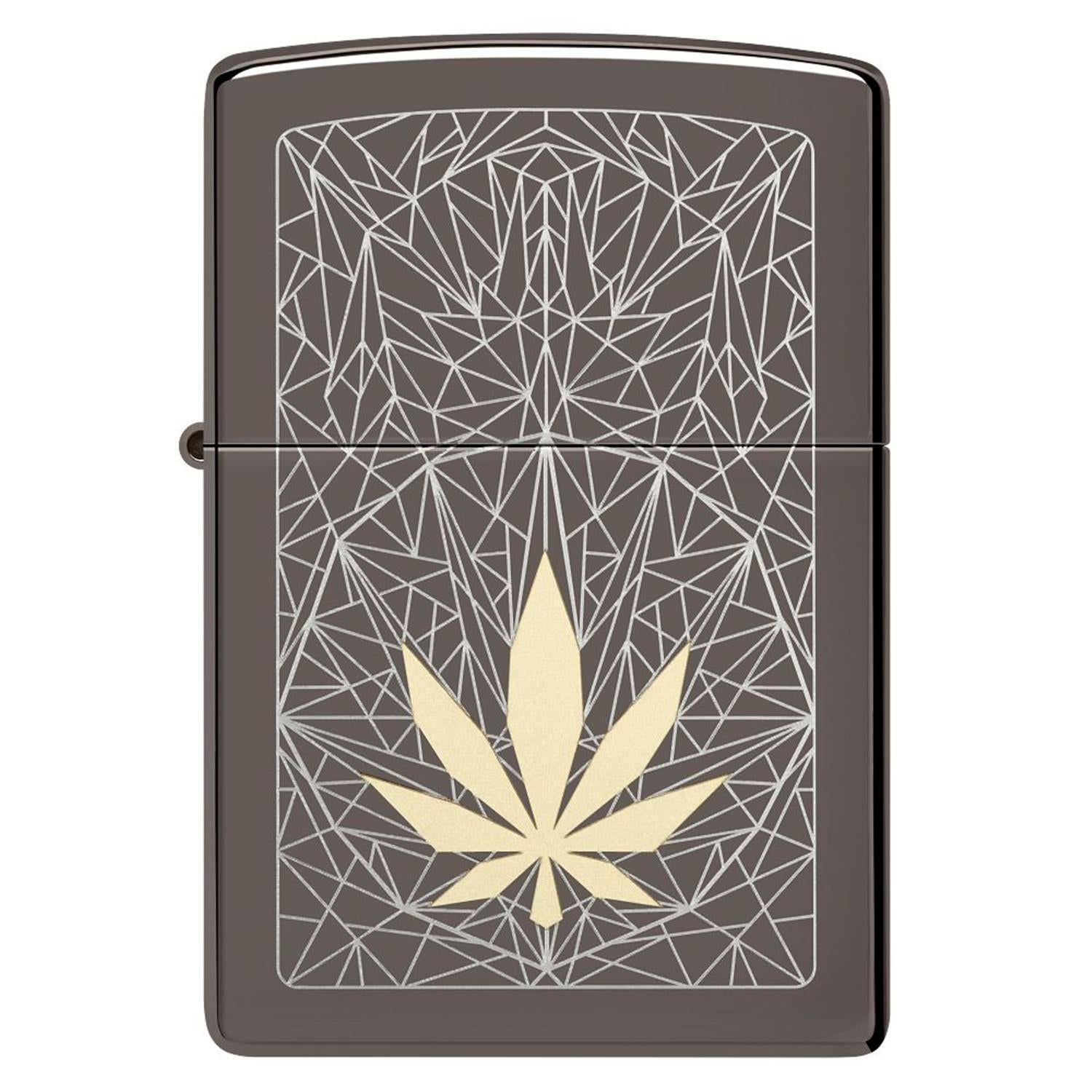 Zippo Benzinfeuerzeug Cannabis Design