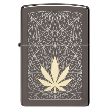 Zippo Benzinfeuerzeug Cannabis Design