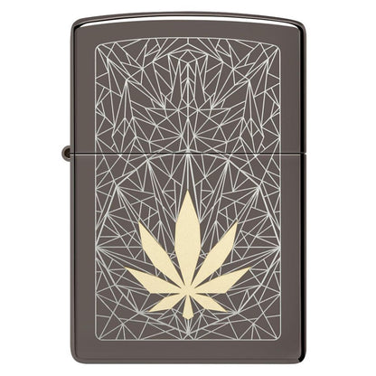 Zippo Benzinfeuerzeug Cannabis Design