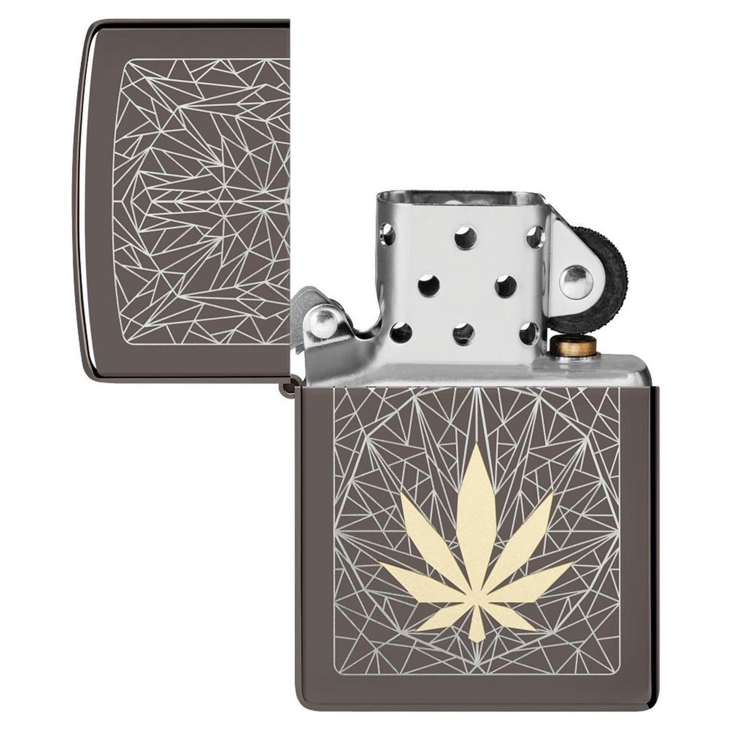 Zippo Benzinfeuerzeug Cannabis Design