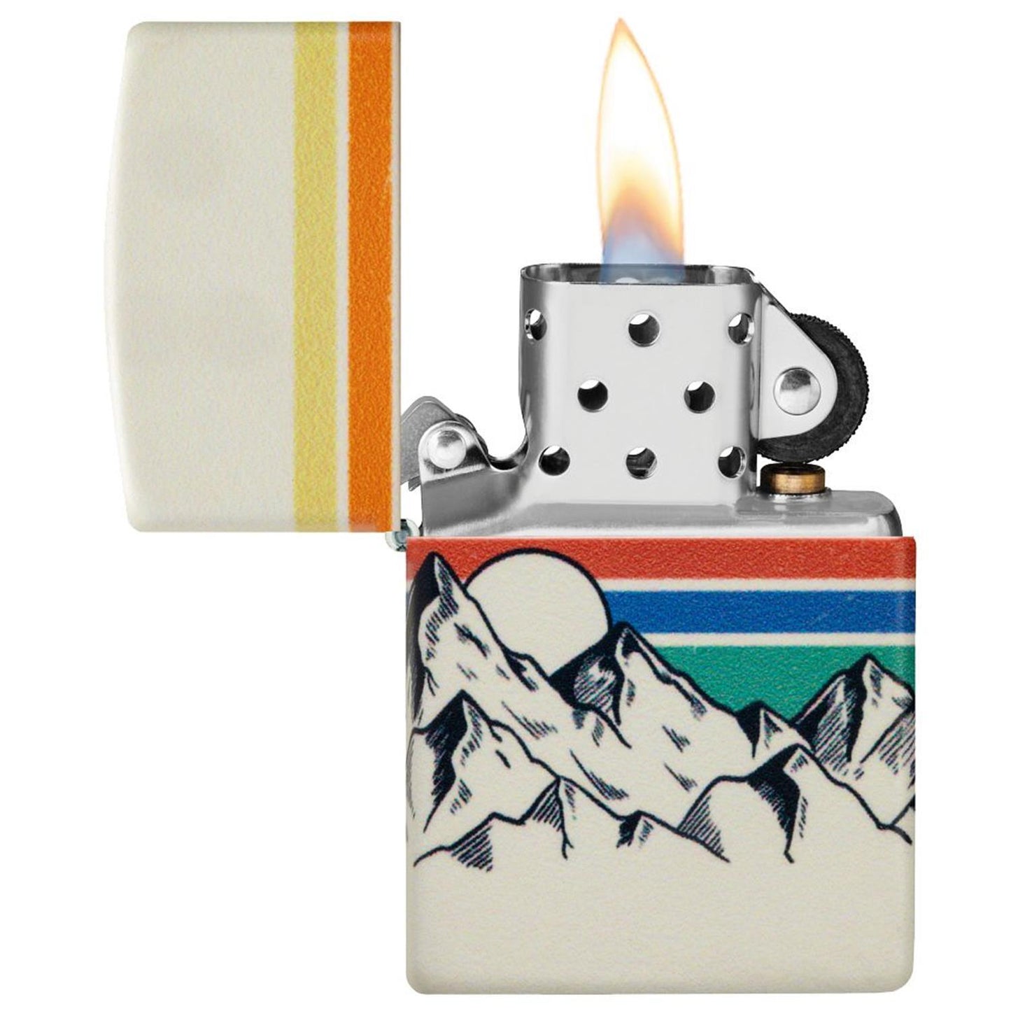 Zippo Benzinfeuerzeug Mountain Design