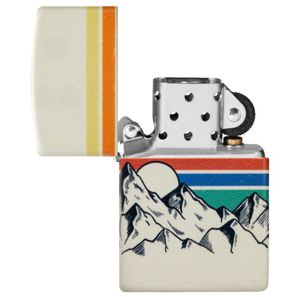 Zippo Benzinfeuerzeug Mountain Design