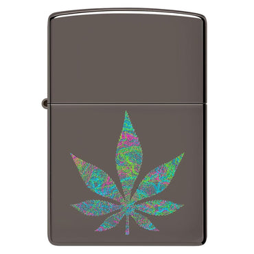 Zippo Benzinfeuerzeug Funky Cannabis Design
