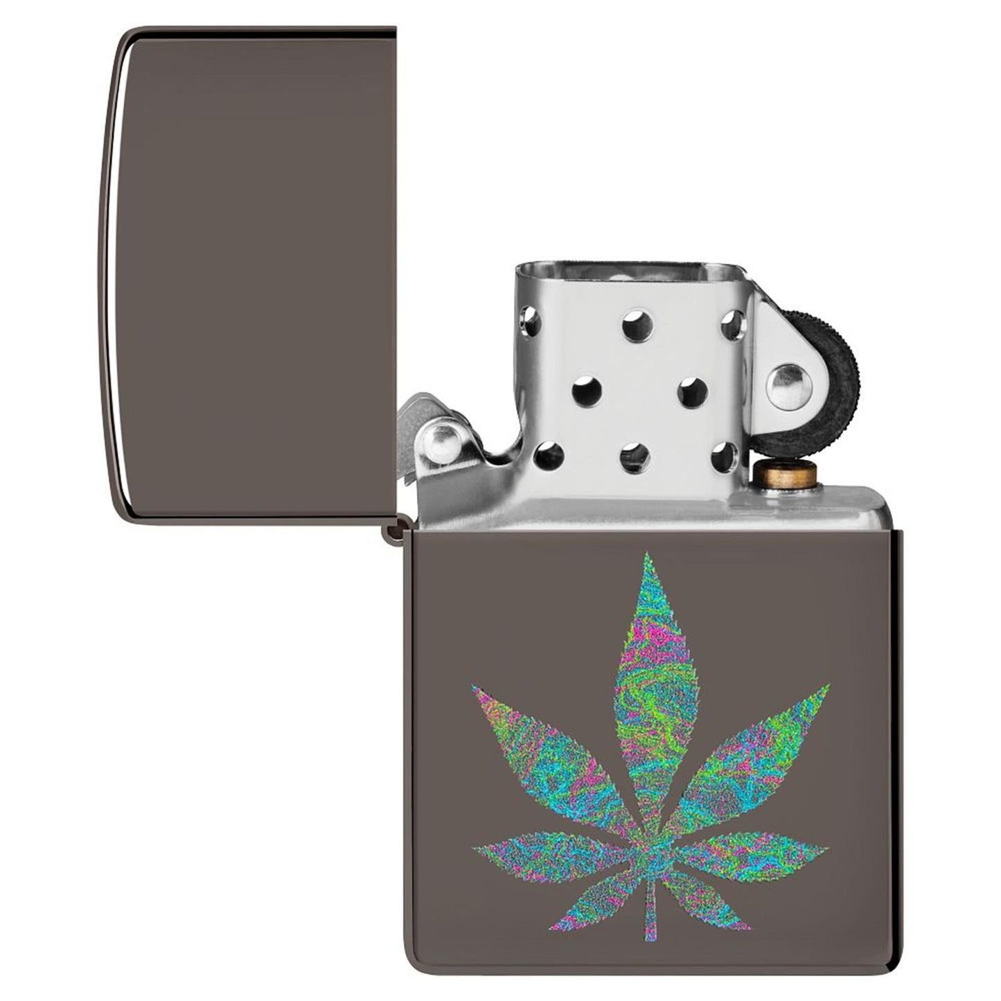 Zippo Benzinfeuerzeug Funky Cannabis Design