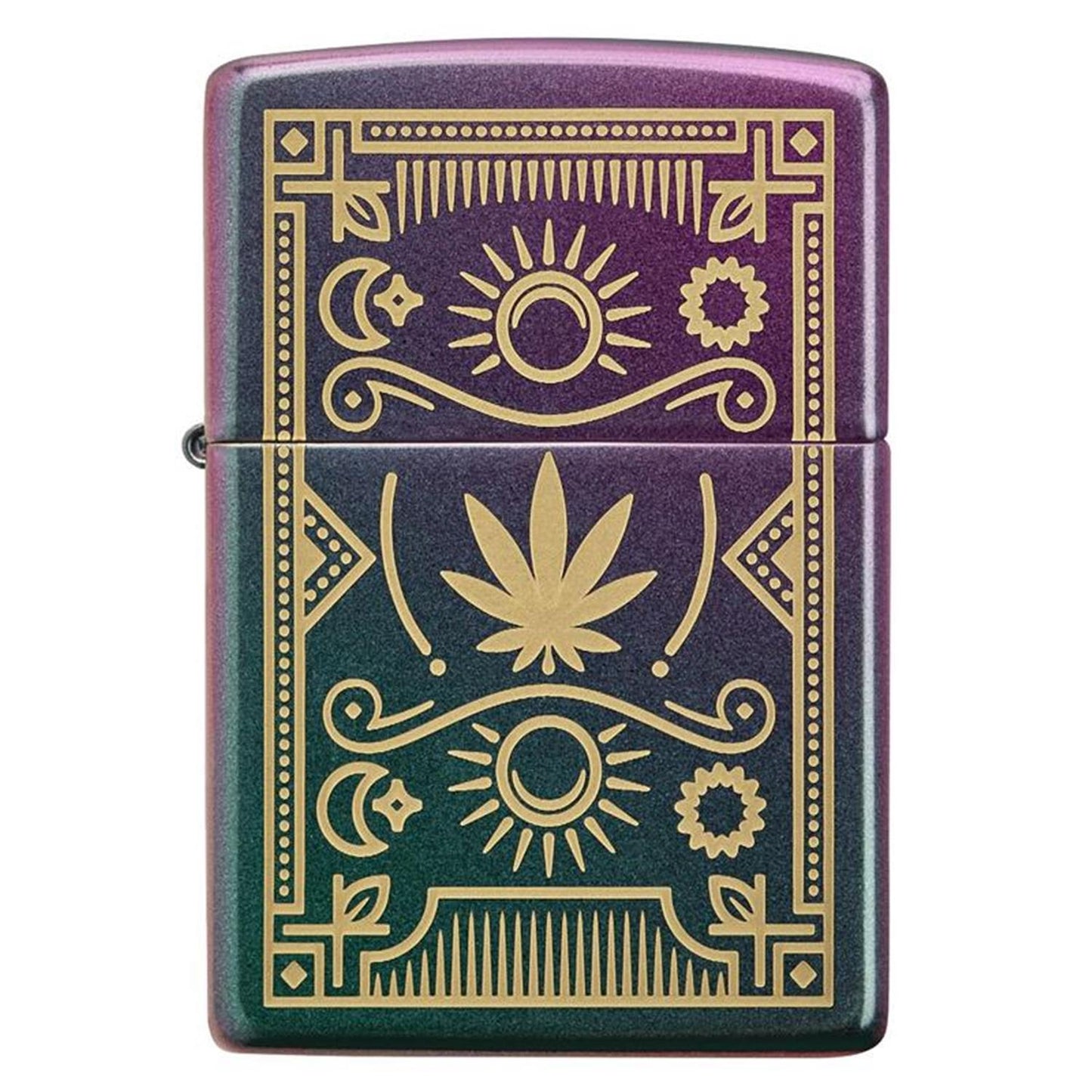 Zippo Benzinfeuerzeug Cannabis Design