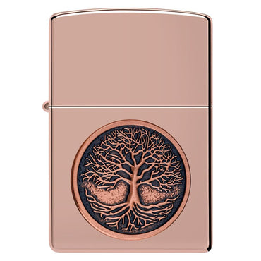 Zippo Benzinfeuerzeug 49190 Tree Of Life Emblem