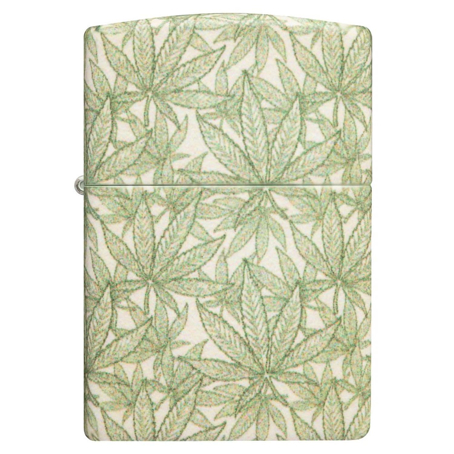 Zippo Benzinfeuerzeug Cannabis Design