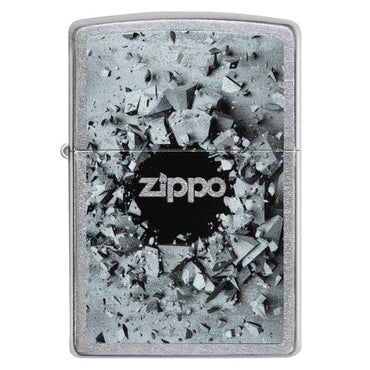 Zippo Benzinfeuerzeug Concrete Hole Design