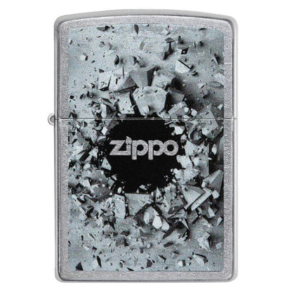 Zippo Benzinfeuerzeug Concrete Hole Design
