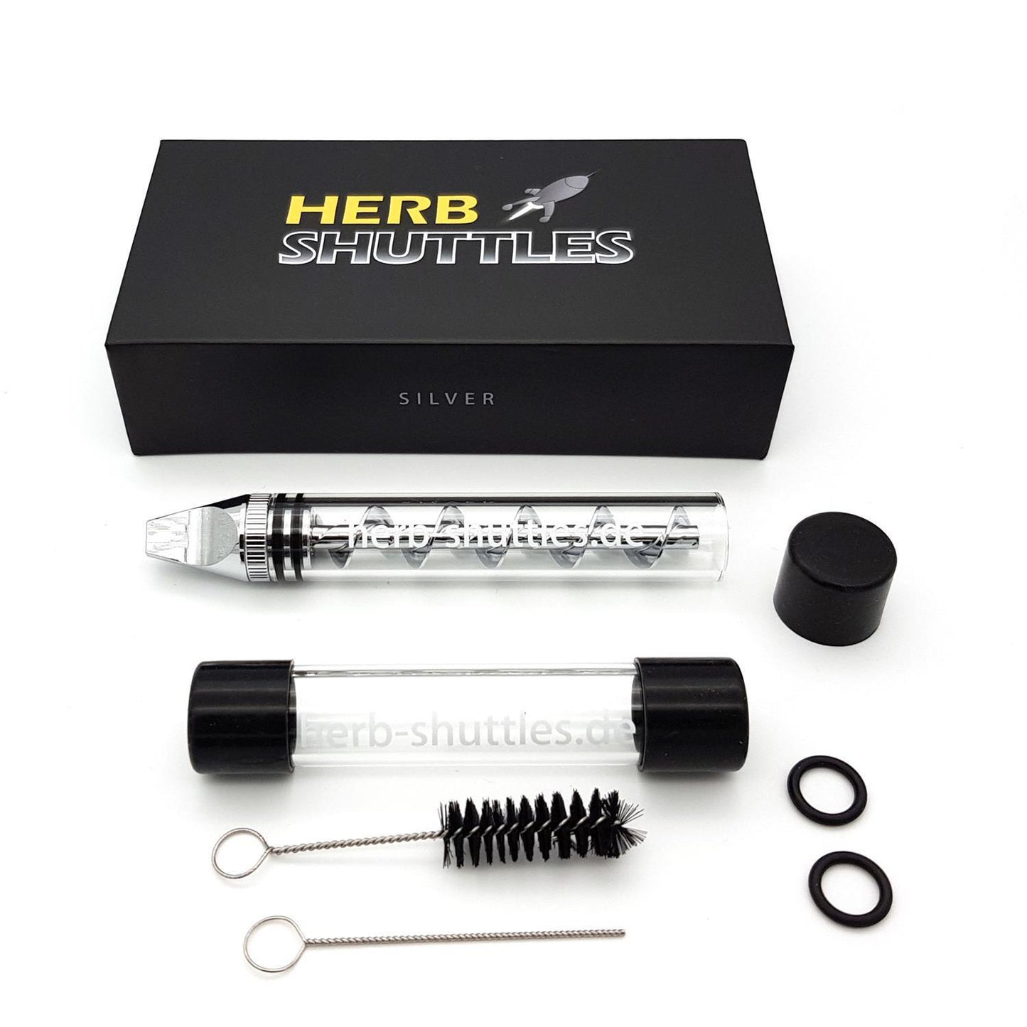 Herb Shuttles® Twisty Glass Blunt