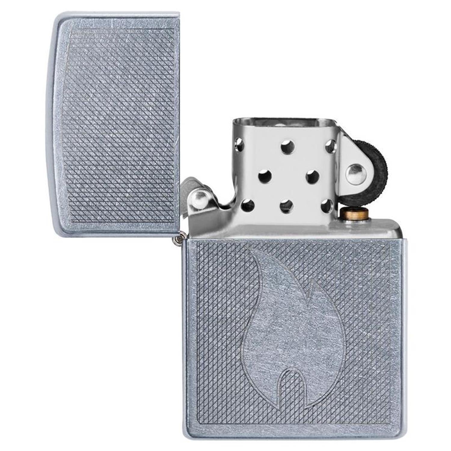 Zippo Benzinfeuerzeug 207 Zippo Flame Design