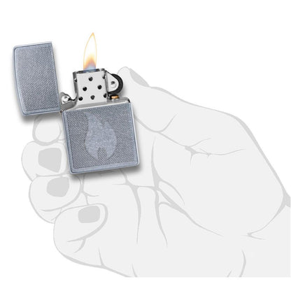 Zippo Benzinfeuerzeug 207 Zippo Flame Design