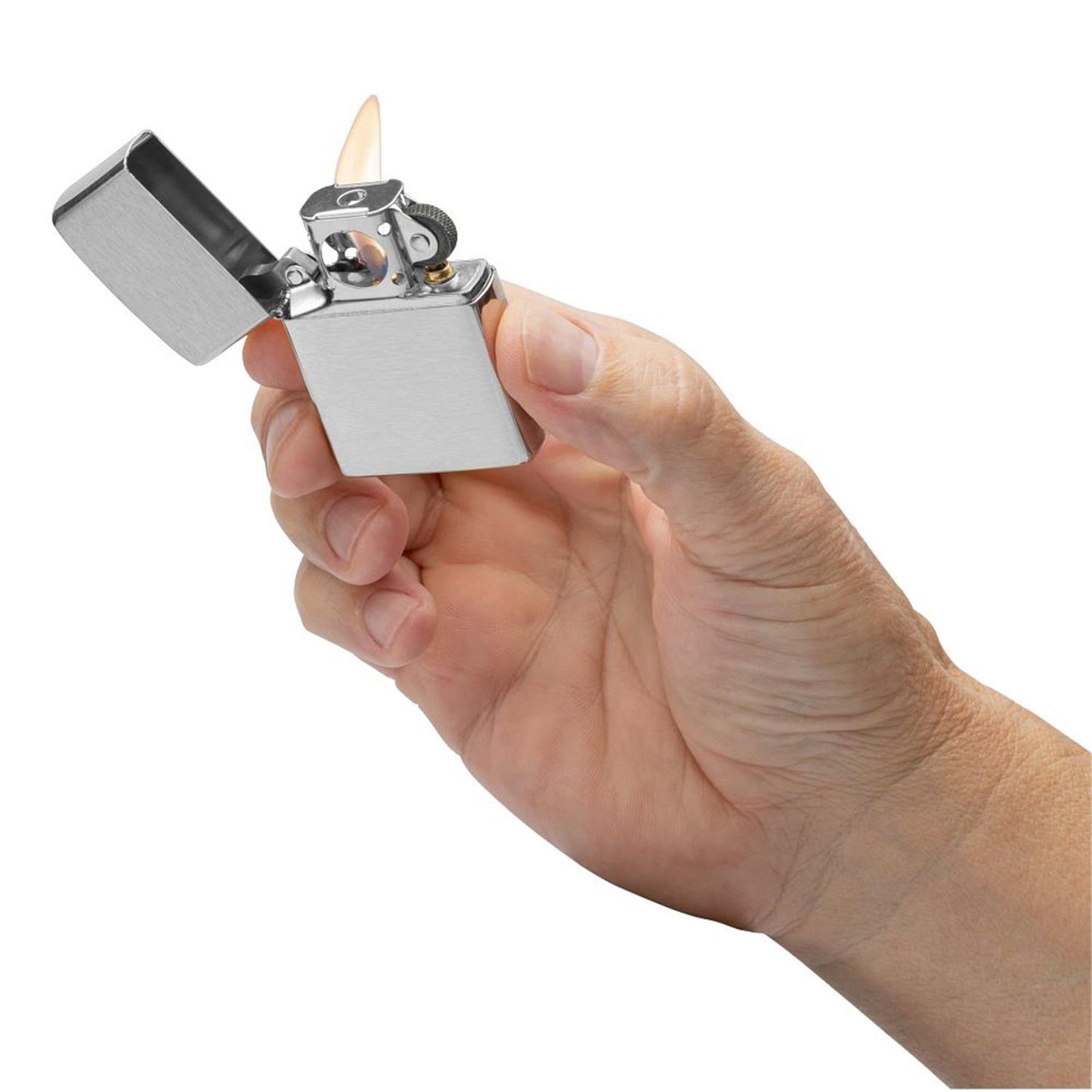 Zippo Benzinfeuerzeug Pfeifen-Einsatz Chrome