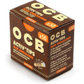 OCB Aktivkohlefilter Virgin Activ Tips Slim unbleached Ø 7 mm (50 Stück)