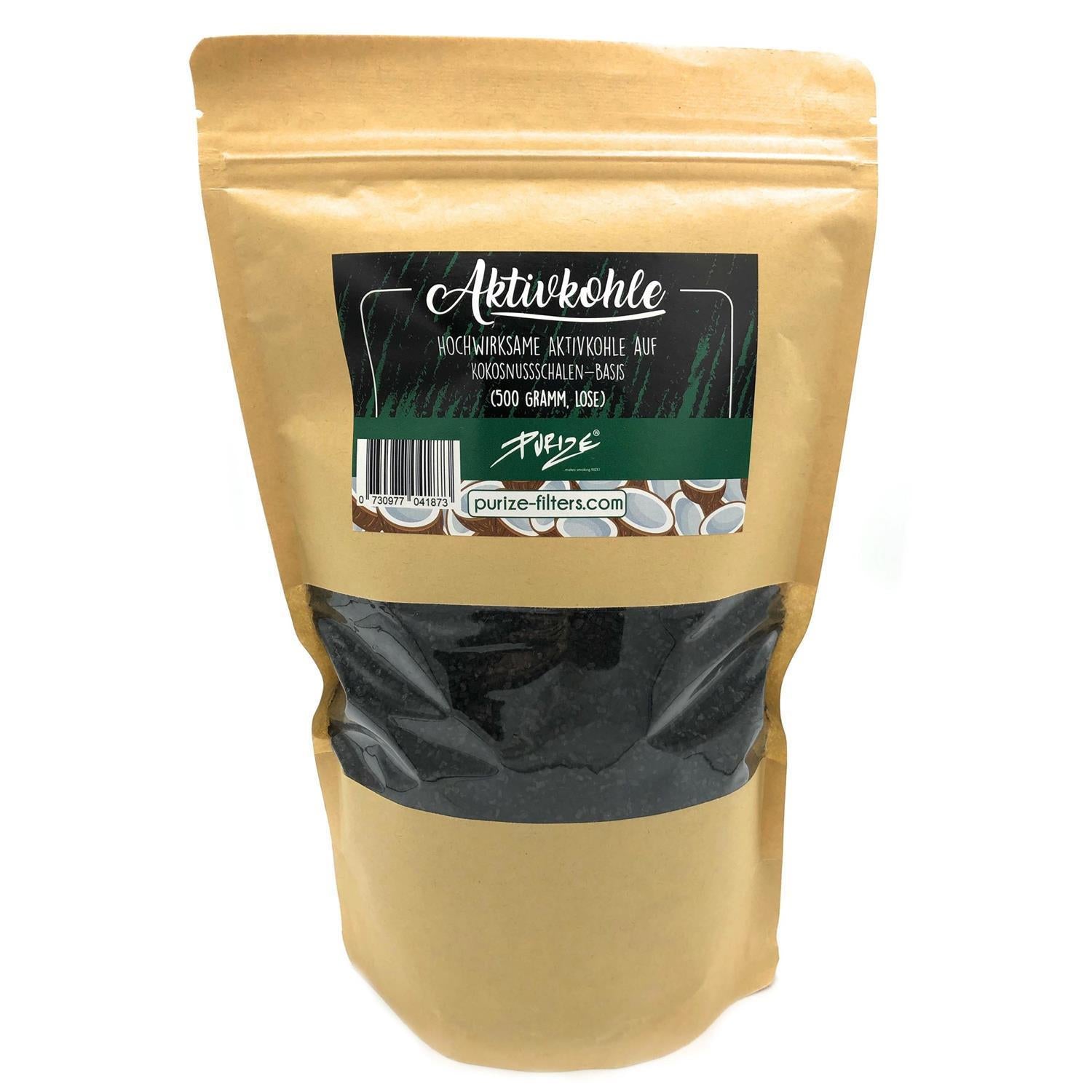 PURIZE Aktivkohle lose – Coconut 500 gr.