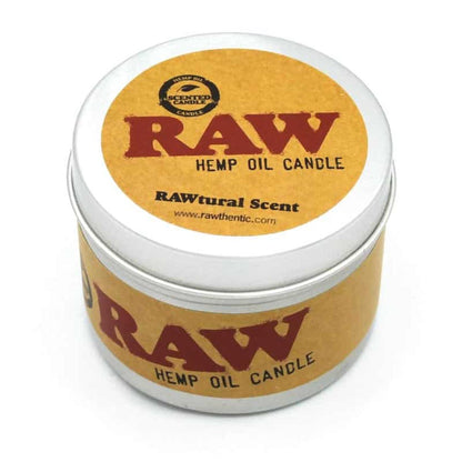 RAW Hemp Oil Candle Duftkerze