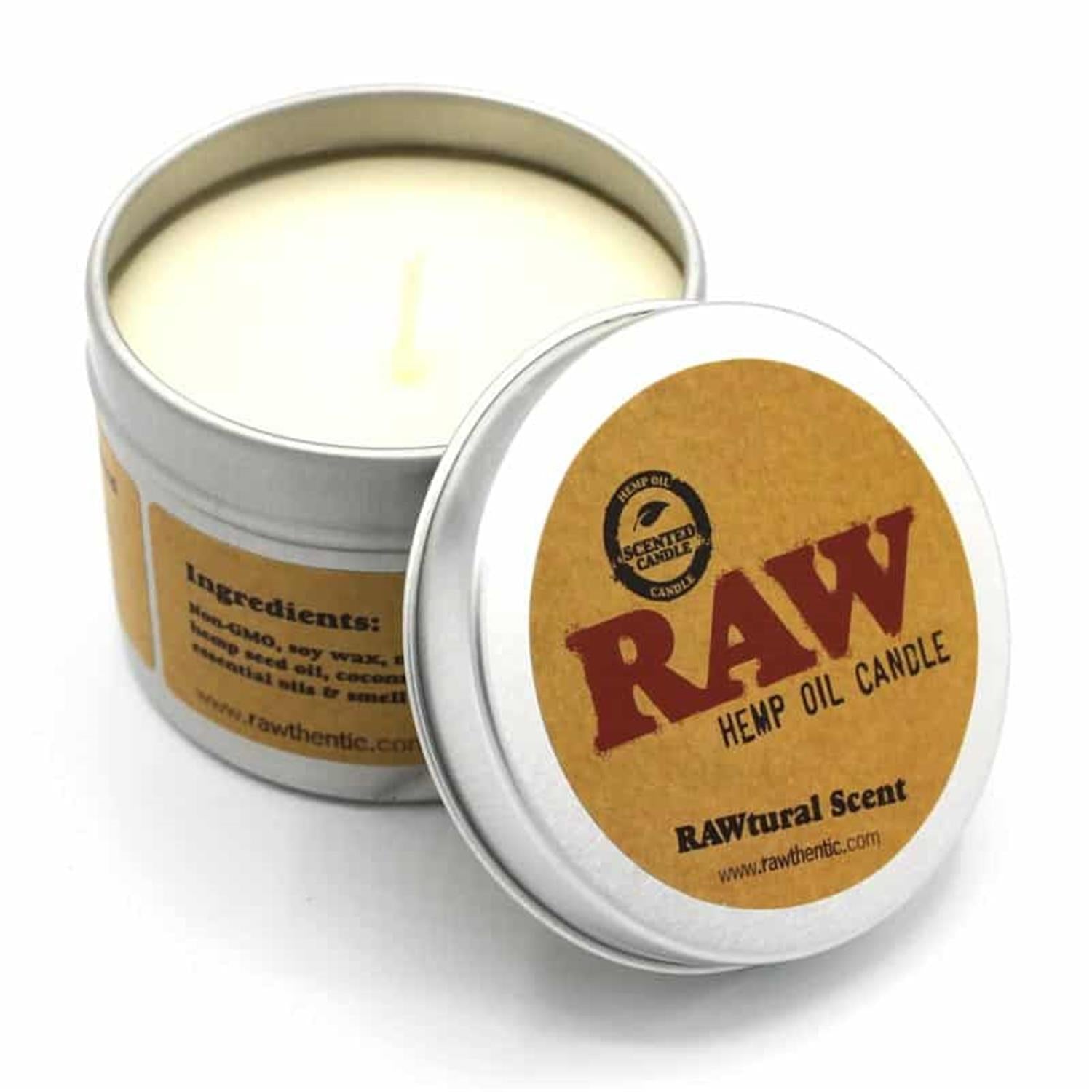 RAW Hemp Oil Candle Duftkerze