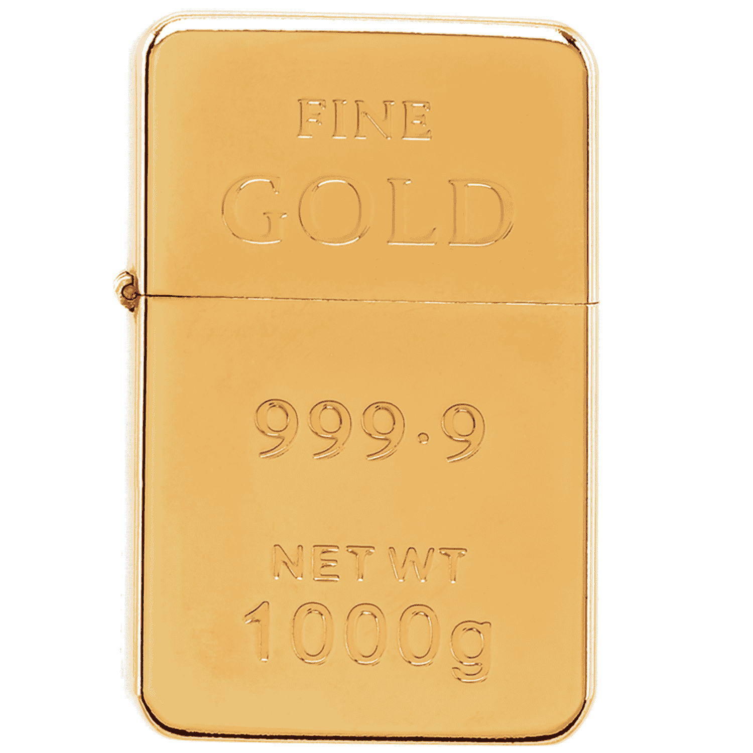 Atomic Benzinfeuerzeug - Gold