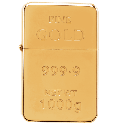 Atomic Benzinfeuerzeug - Gold