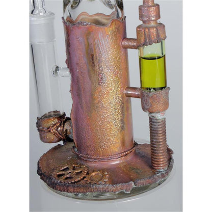 Black Leaf Archimedes Reactor Icebong mit Kupfermantel | H: 40cm, Ø: 50mm, Schl.: 18,8 mm