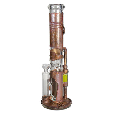 Black Leaf Archimedes Reactor Icebong mit Kupfermantel | H: 40cm, Ø: 50mm, Schl.: 18,8 mm