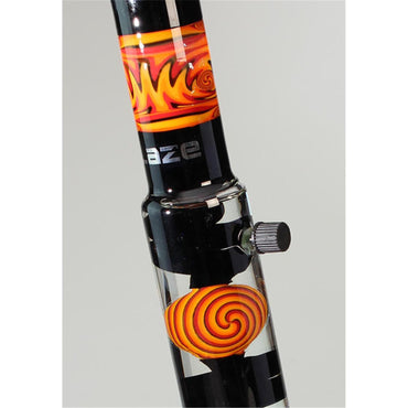 Blaze Glass Coolbong 2-tlg. m. DiD-Adapter | H: 55cm, Ø: 65/50mm, Schl.: 29, 14,5 & 45mm