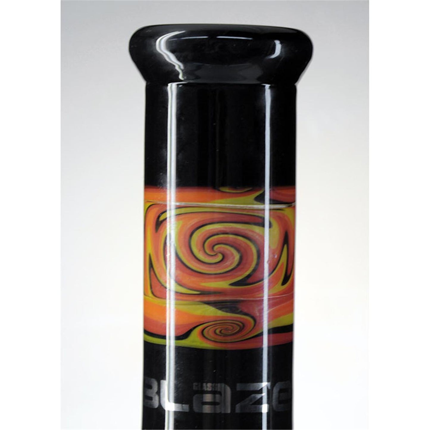 Blaze Glass Coolbong 2-tlg. m. DiD-Adapter | H: 55cm, Ø: 65/50mm, Schl.: 29, 14,5 & 45mm