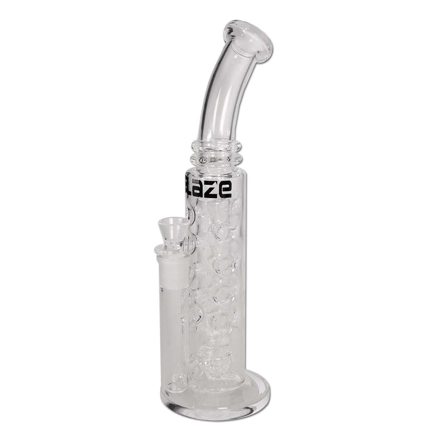 Blaze Glasbong mit Schlitzdiffusor | H: 35cm, Ø: 55/32mm, Schl.: 18,8mm