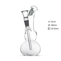 Glasbong Jhari | H: 22cm, Ø: 28mm, Schl.: 14,5mm