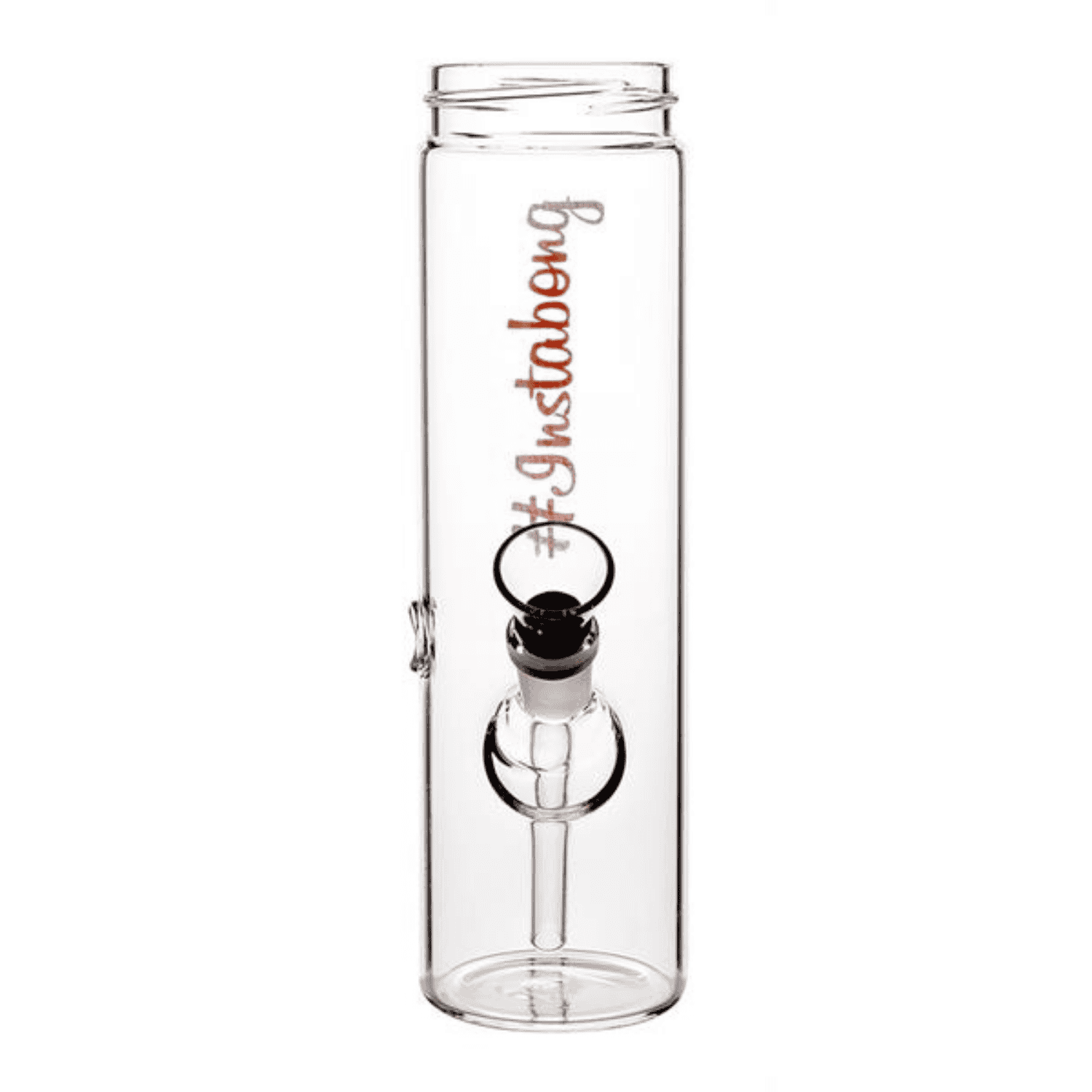 Glasbong "Bottle Instabong" | 22cm ⌀65mm