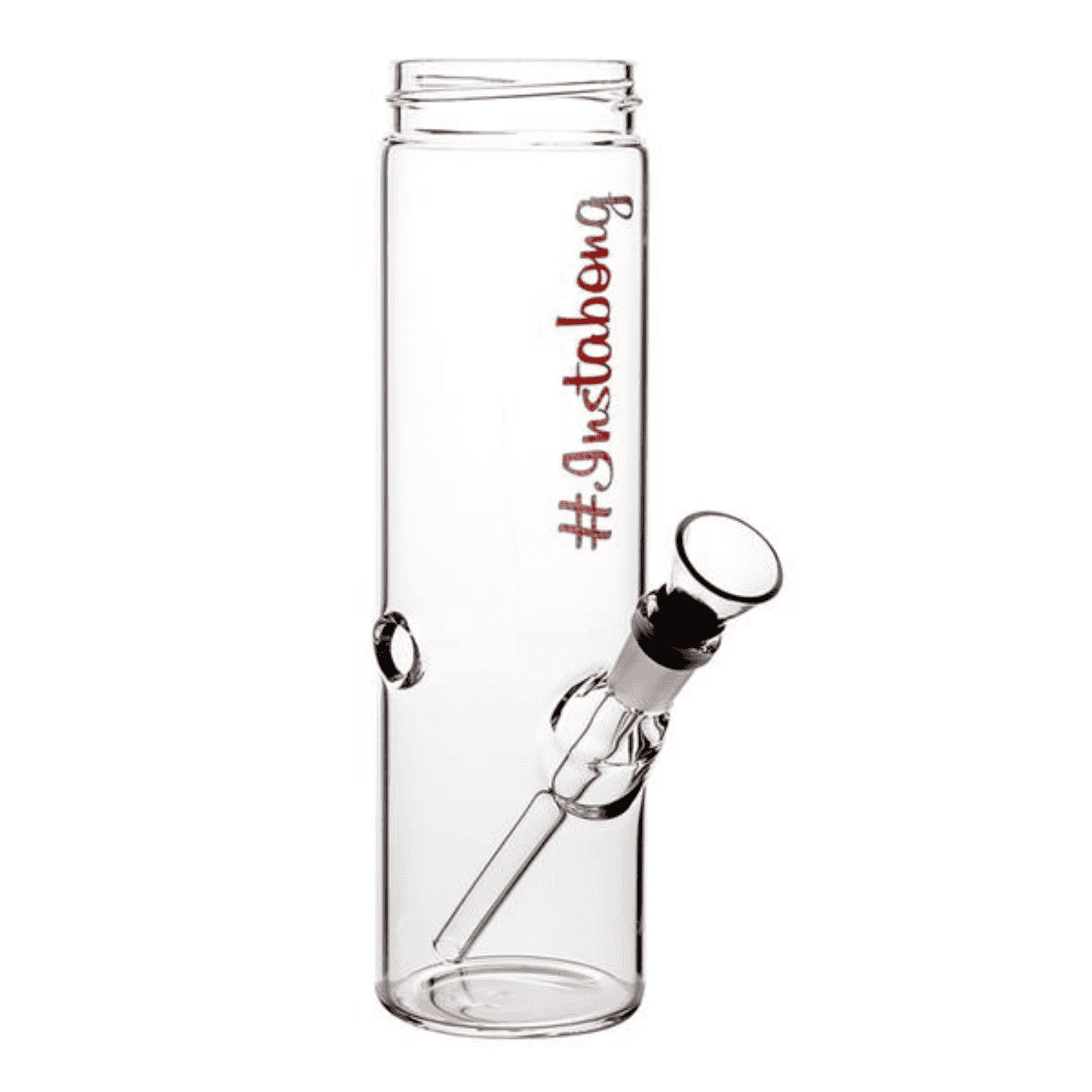 Glasbong "Bottle Instabong" | 22cm ⌀65mm