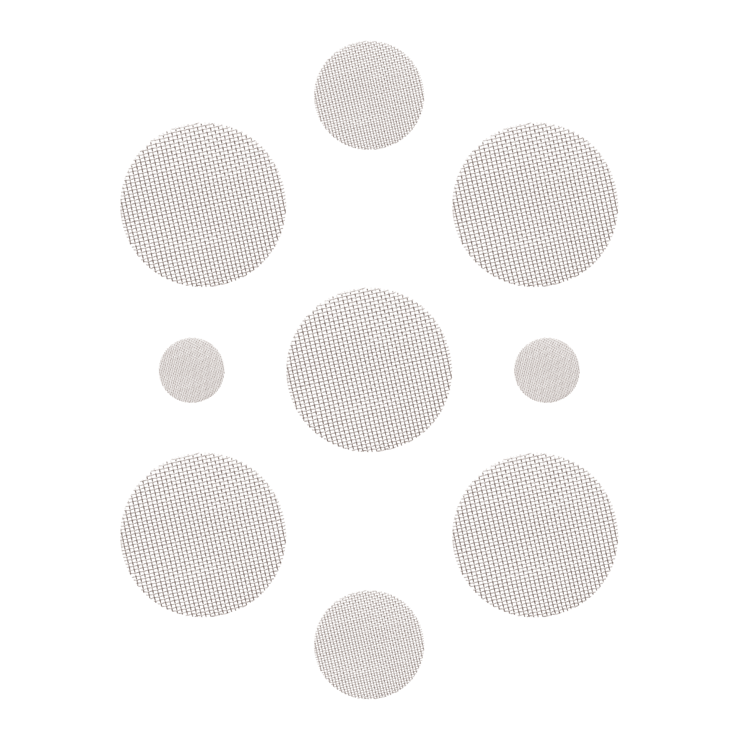 Bong Screen 5er Pack Ø 20mm - Stainless Steel