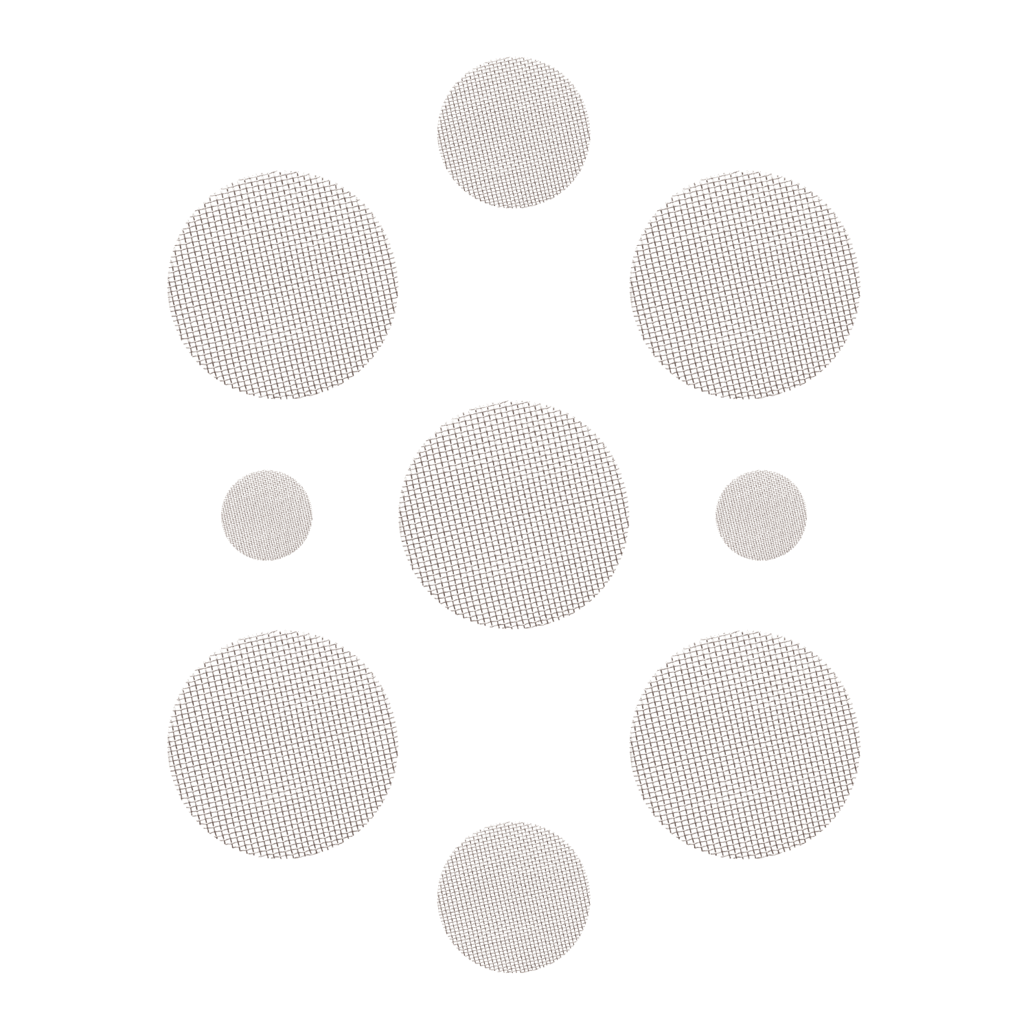 Bong Screen 5er Pack Ø 20mm - Stainless Steel