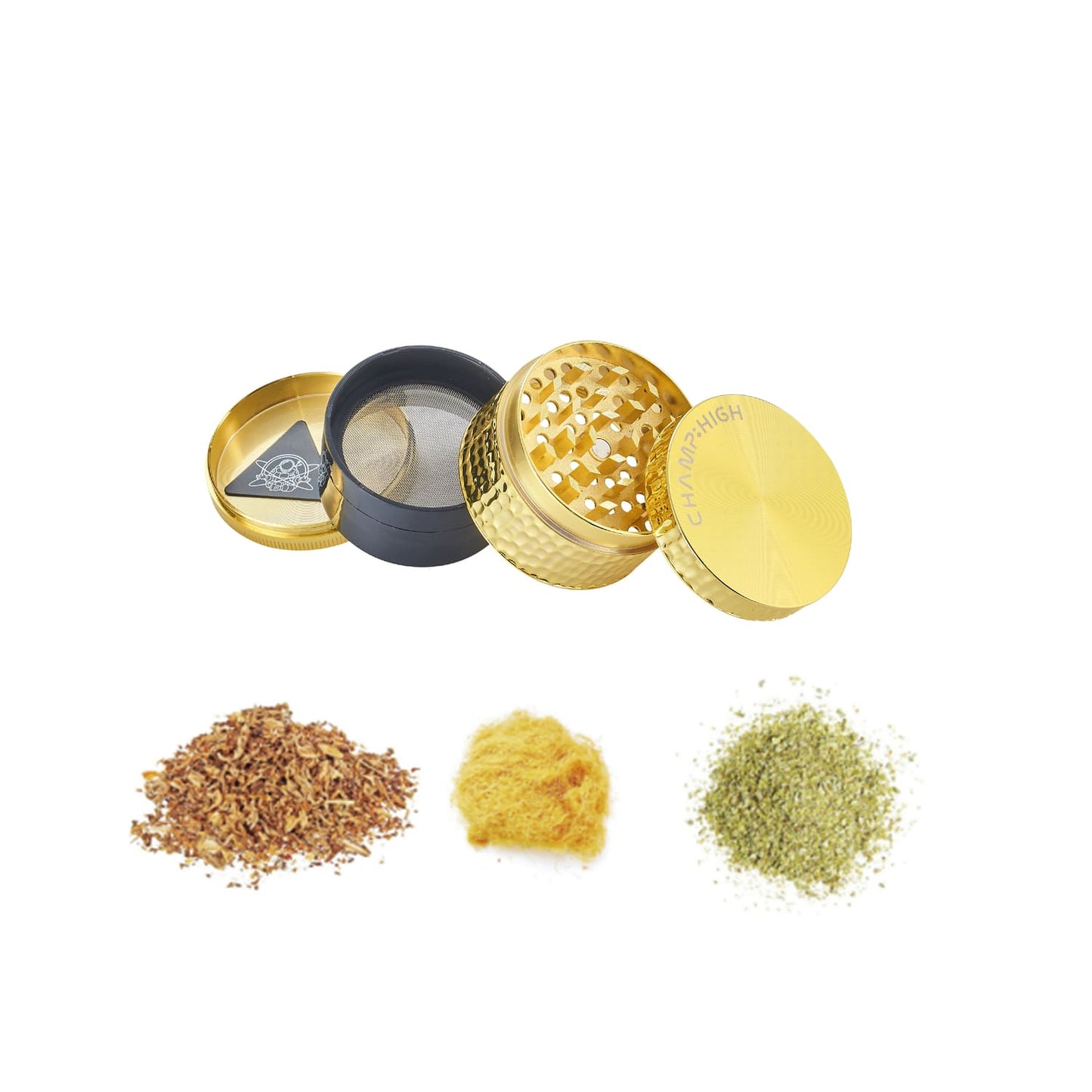 Champ High Hammered Grinder 4-teilig ø 52 mm